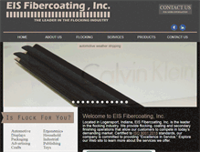 Tablet Screenshot of fibercoating.com